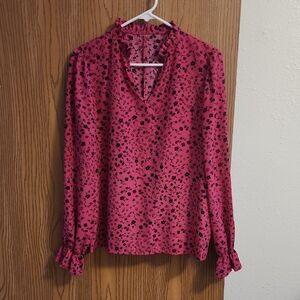 Floral Pink Blouse